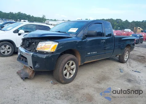 2008 Nissan Titan Se из США, поврежденный, VIN 1N6BA06E88N305539